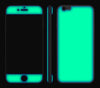 Emerald Green / Neon Yellow <br>iPhone 6/6s - Glow Gel Combo