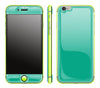 Emerald Green / Neon Yellow <br>iPhone 6/6s - Glow Gel Combo