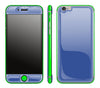 Electric Blue / Neon Green <br>iPhone 6/6s - Glow Gel Combo