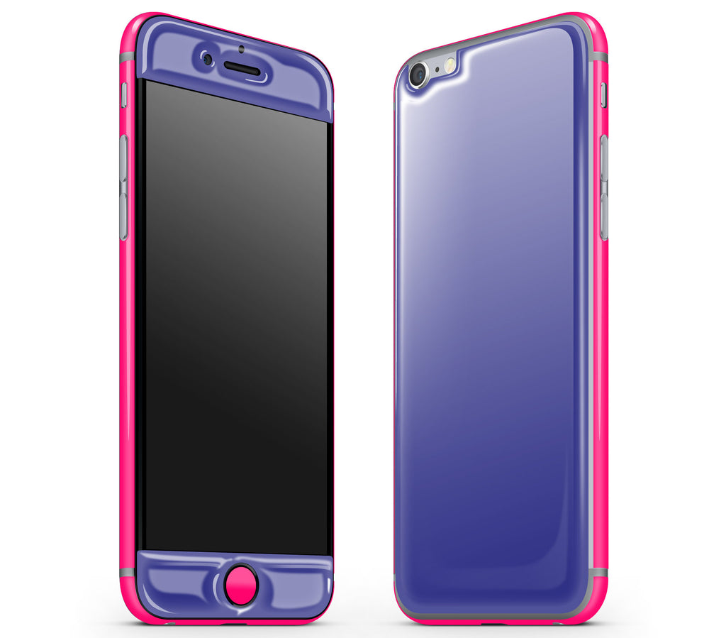 Purple / Neon Pink <br>iPhone 6/6s - Glow Gel Combo