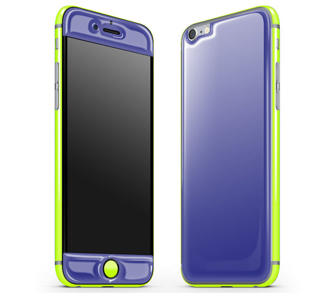 Purple / Neon Yellow <br>iPhone 6/6s - Glow Gel Combo