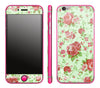 Floral / Neon Pink <br>iPhone 6/6s - Glow Gel Combo