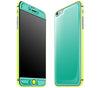 Teal / Neon Yellow <br>iPhone 6/6s Plus - Glow Gel Combo