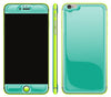 Teal / Neon Yellow <br>iPhone 6/6s Plus - Glow Gel Combo