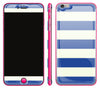 Nautical Striped / Neon Pink <br>iPhone 6/6s Plus - Glow Gel Combo