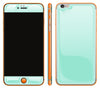 Mint / Neon Orange <br>iPhone 6/6s Plus - Glow Gel Combo