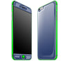 Navy Blue / Neon Green <br>iPhone 6/6s Plus - Glow Gel Combo