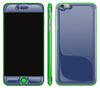 Navy Blue / Neon Green <br>iPhone 6/6s Plus - Glow Gel Combo