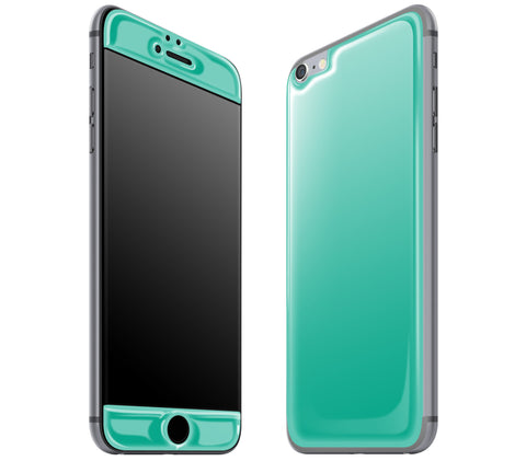 Teal <br>iPhone 6/6s Plus - Glow Gel Skin