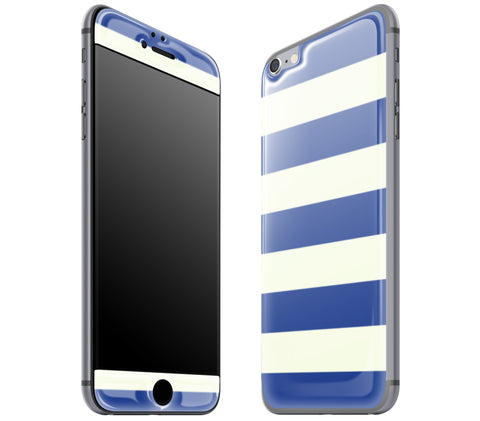 Nautical Striped <br>iPhone 6/6s Plus - Glow Gel Skin