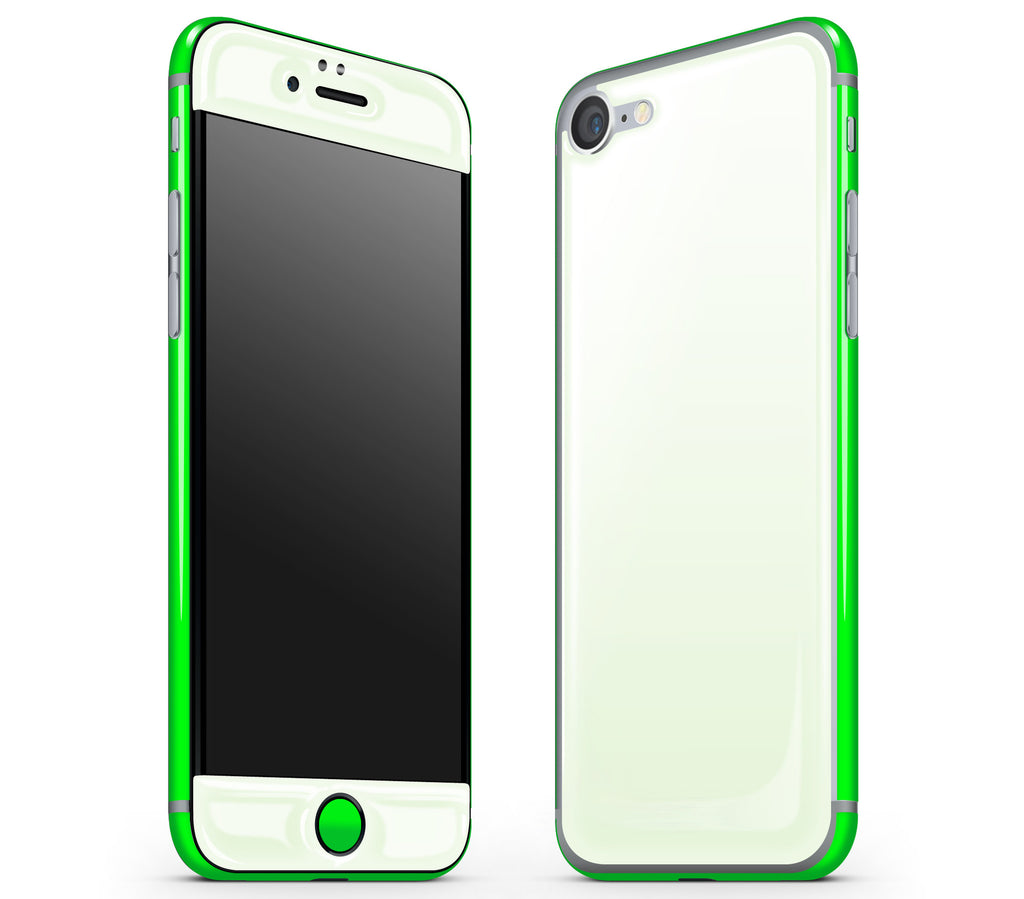 Atomic Ice / Neon Green <br>iPhone 7/8 - Glow Gel Combo