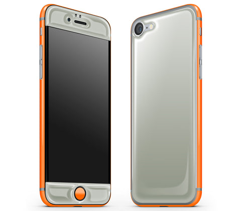Steel Ash / Neon Orange <br>iPhone 7/8 - Glow Gel Combo