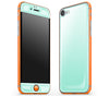 Mint / Neon Orange <br>iPhone 7/8 - Glow Gel Combo