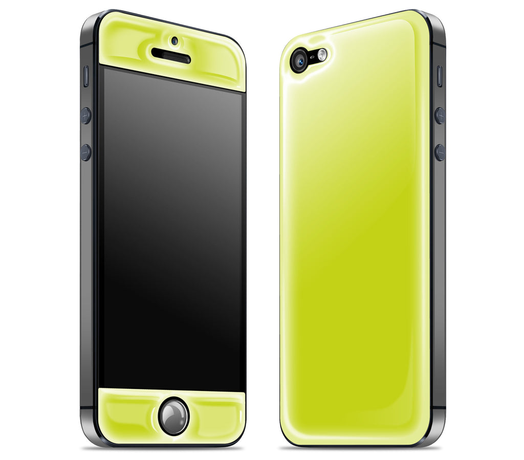 Citron / Charcoal <br>iPhone 5 - Glow Gel Combo