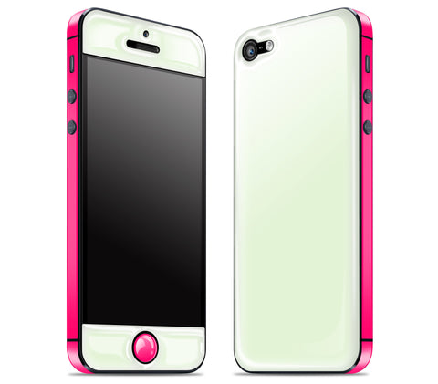 Atomic Ice / Neon Pink <br>iPhone 5 - Glow Gel Combo