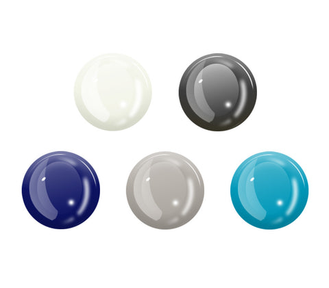 5 Pack Glow Gel Buttons <br>All iPhones, iPods, iPads