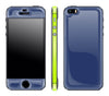 Navy Blue / Neon Yellow <br>iPhone 5s - Glow Gel Combo