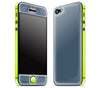 Vintage Navy / Neon Yellow <br>iPhone 5 - Glow Gel Combo