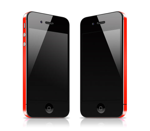 Fire Red <br>Rim Skin - iPhone 4 / 4s