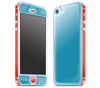 Electric Blue / Fire Red <br>iPhone 5 - Glow Gel Combo