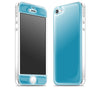 Electric Blue / White <br>iPhone 5 - Glow Gel Combo