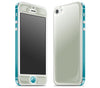 Steel Ash / Teal <br>iPhone 5 - Glow Gel Combo