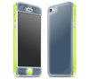 Vintage Navy / Neon Yellow <br>iPhone 5 - Glow Gel Combo