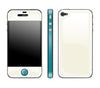 Cream / Teal<br> Glow Gel skin - iPhone 4 / 4s