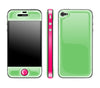 Apple / Neon Pink <br> Glow Gel skin - iPhone 4 / 4s