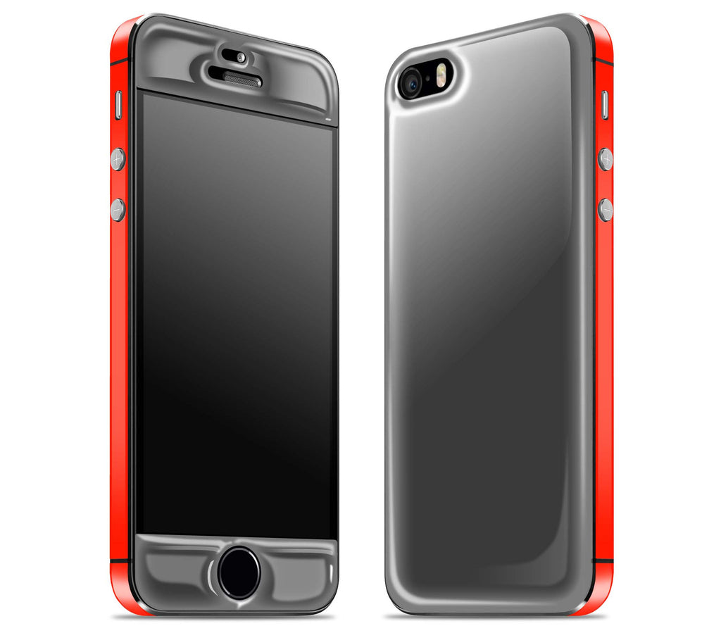 Graphite Pine / Fire Red <br>iPhone 5s - Glow Gel Combo
