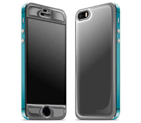 Graphite Pine / Teal <br>iPhone 5s - Glow Gel Combo