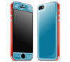 Electric Blue / Fire Red <br>iPhone 5s - Glow Gel Combo