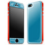 Electric Blue / Fire Red <br>iPhone 5s - Glow Gel Combo