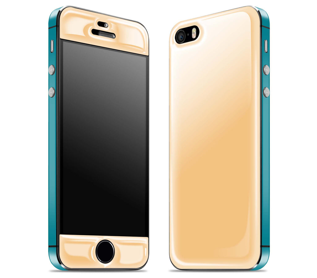 Champagne / Teal <br>iPhone 5s - Glow Gel Combo