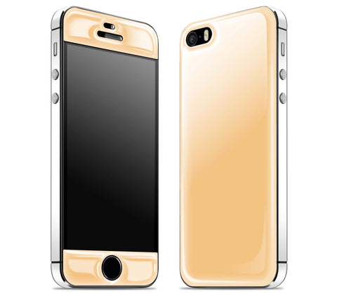 Champagne / White <br>iPhone 5s - Glow Gel Combo