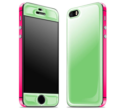 Apple / Neon Pink <br>iPhone 5s - Glow Gel Combo