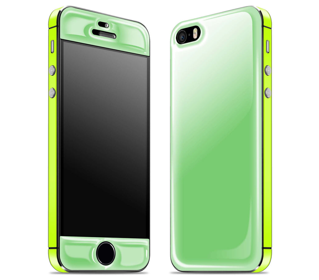 Apple / Neon Yellow <br>iPhone 5s - Glow Gel Combo