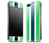 Green Striped <br>iPhone 5s - Glow Gel Skin
