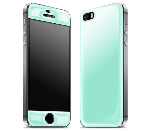 Mint <br>iPhone 5s - Glow Gel Skin