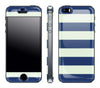 Nautical Navy Striped <br>iPhone 5s - Glow Gel Skin