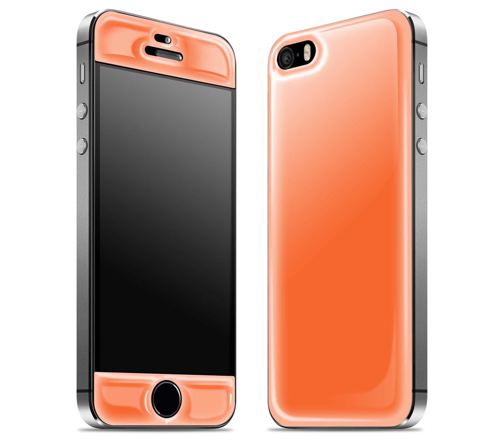 Tangerine Orange <br>iPhone 5s - Glow Gel Skin