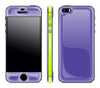 Purple / Neon Yellow <br>iPhone 5s - Glow Gel Combo