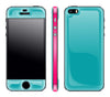 Teal / Neon Pink <br>iPhone 5s - Glow Gel Combo