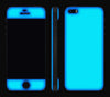 Teal / Neon Pink <br>iPhone 5s - Glow Gel Combo