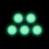 5 Pack Glow Gel Buttons <br>All iPhones, iPods, iPads