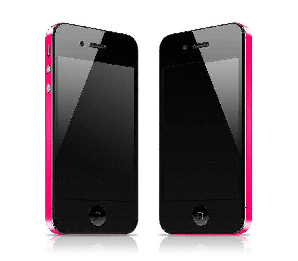 Neon Pink <br>Rim Skin - iPhone 4 / 4s