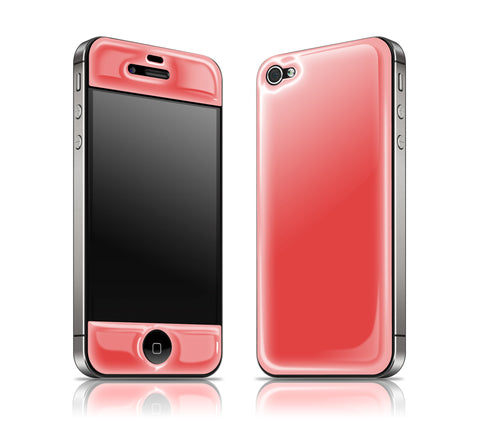 Coral <br> Glow Gel skin - iPhone 4 / 4s