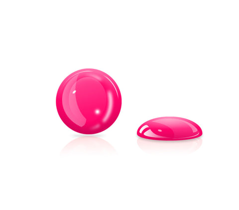 Neon Pink Gel Button <br>All iPhones, iPods, iPads