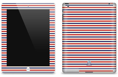 Vintage Multi Striped <br>Matte Skin - iPad 2 & 3