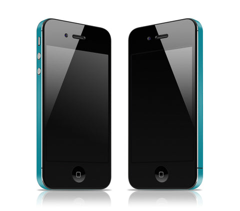 Matte Teal <br>Rim Skin - iPhone 4 / 4s